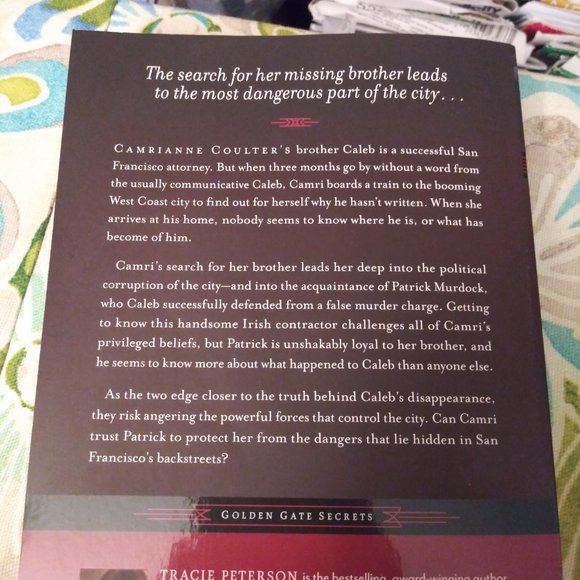2351 Tracy Peterson 3 Book Series Golden Gate Secrets - Picture 3 of 7